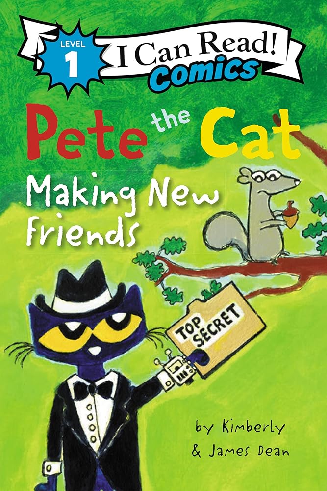 Pete the Cat: Making New Friends (I Can Read Comics Level 1) cover image