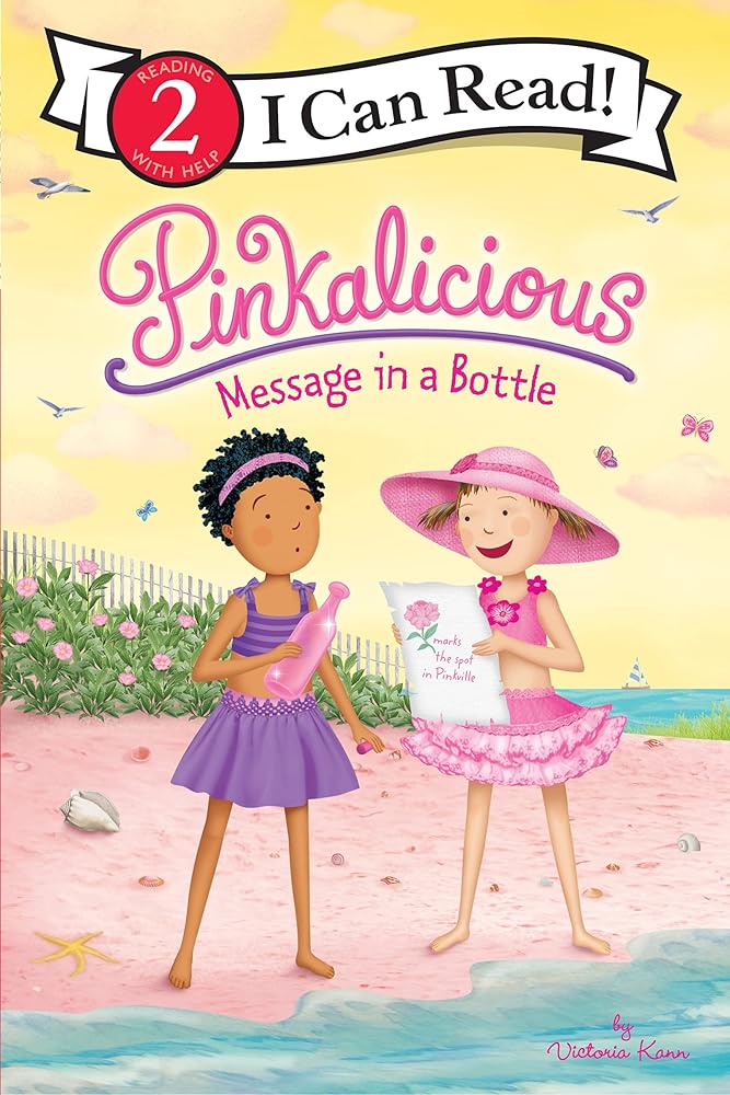 Pinkalicious: Message in a Bottle (I Can Read Level 2) cover image