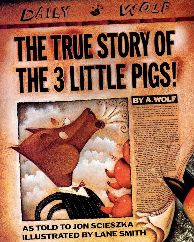The True Story of the Three Little Pigs cover image