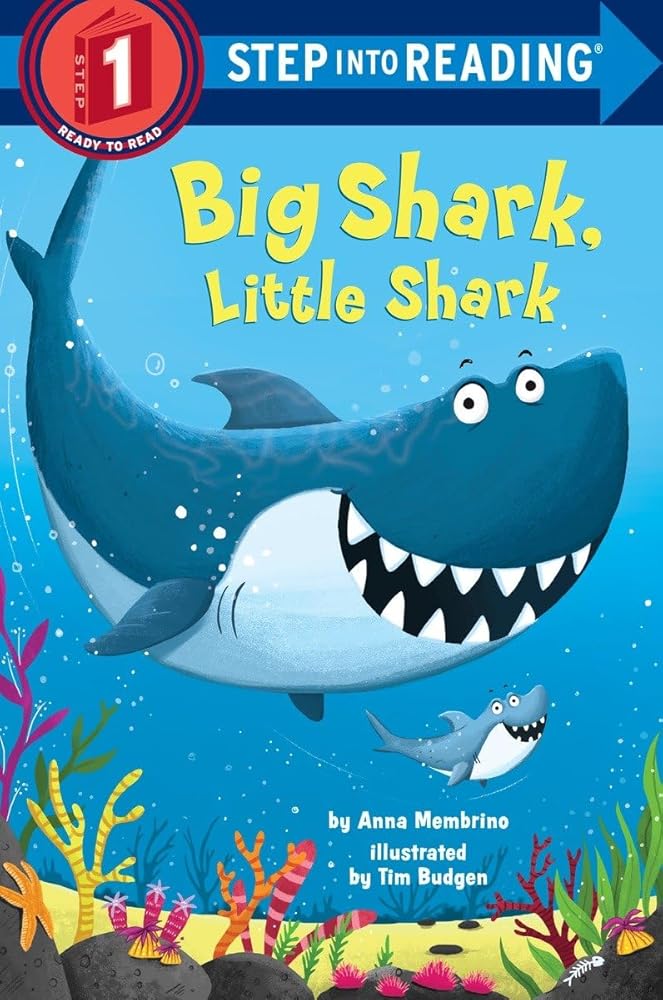 Big Shark, Little Shark (Step into Reading) cover image