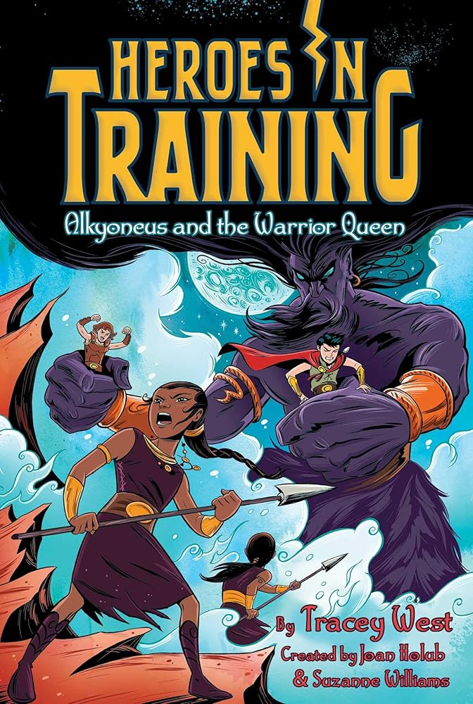 Alkyoneus and the Warrior Queen (17) (Heroes in Training) cover image