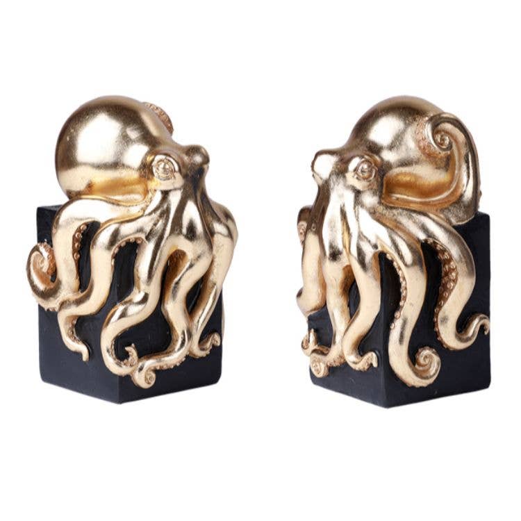 13368 Octopus Bookends