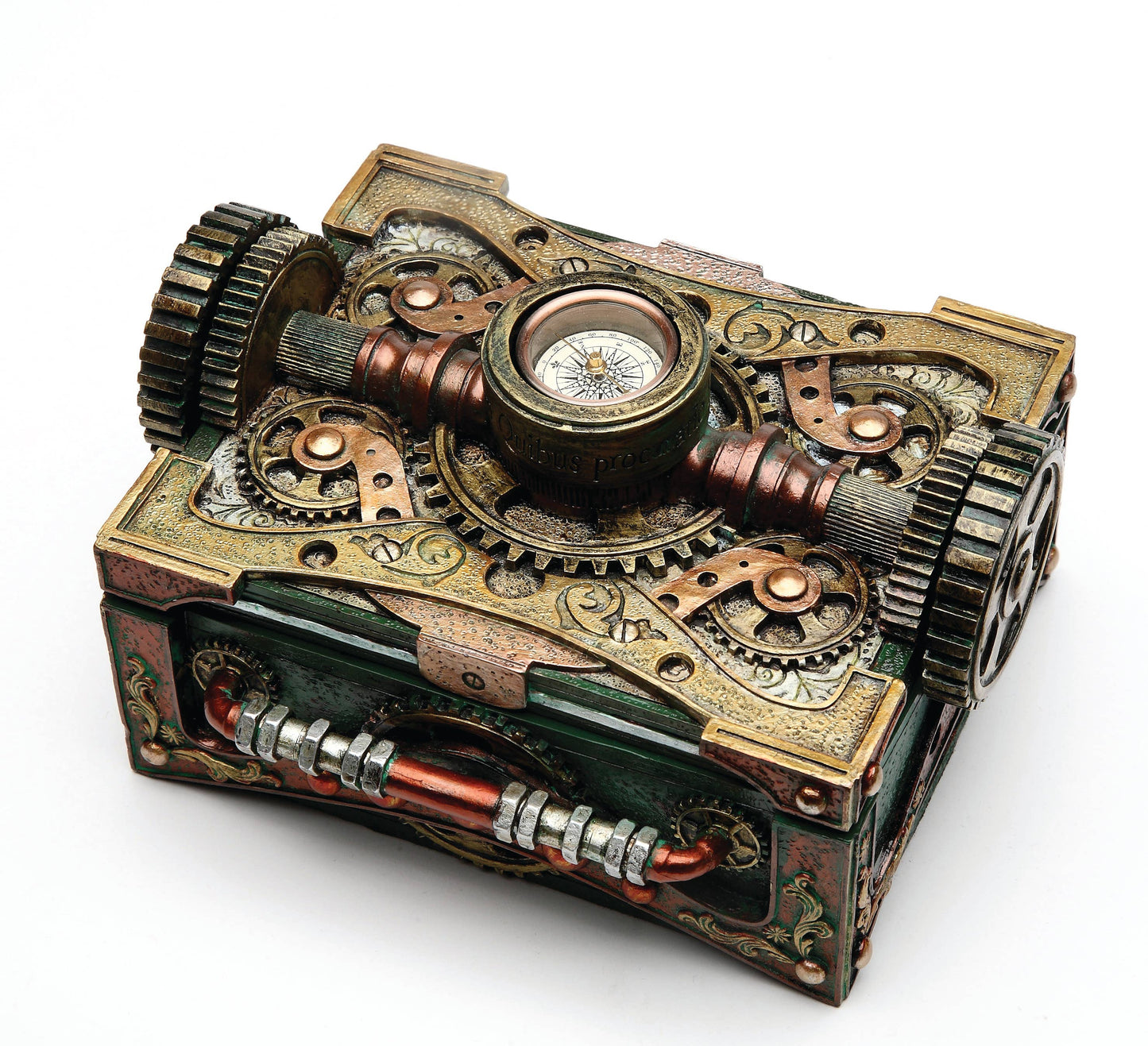 8508 Steampunk Box with Compass