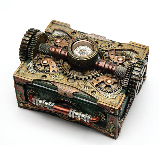 8508 Steampunk Box with Compass