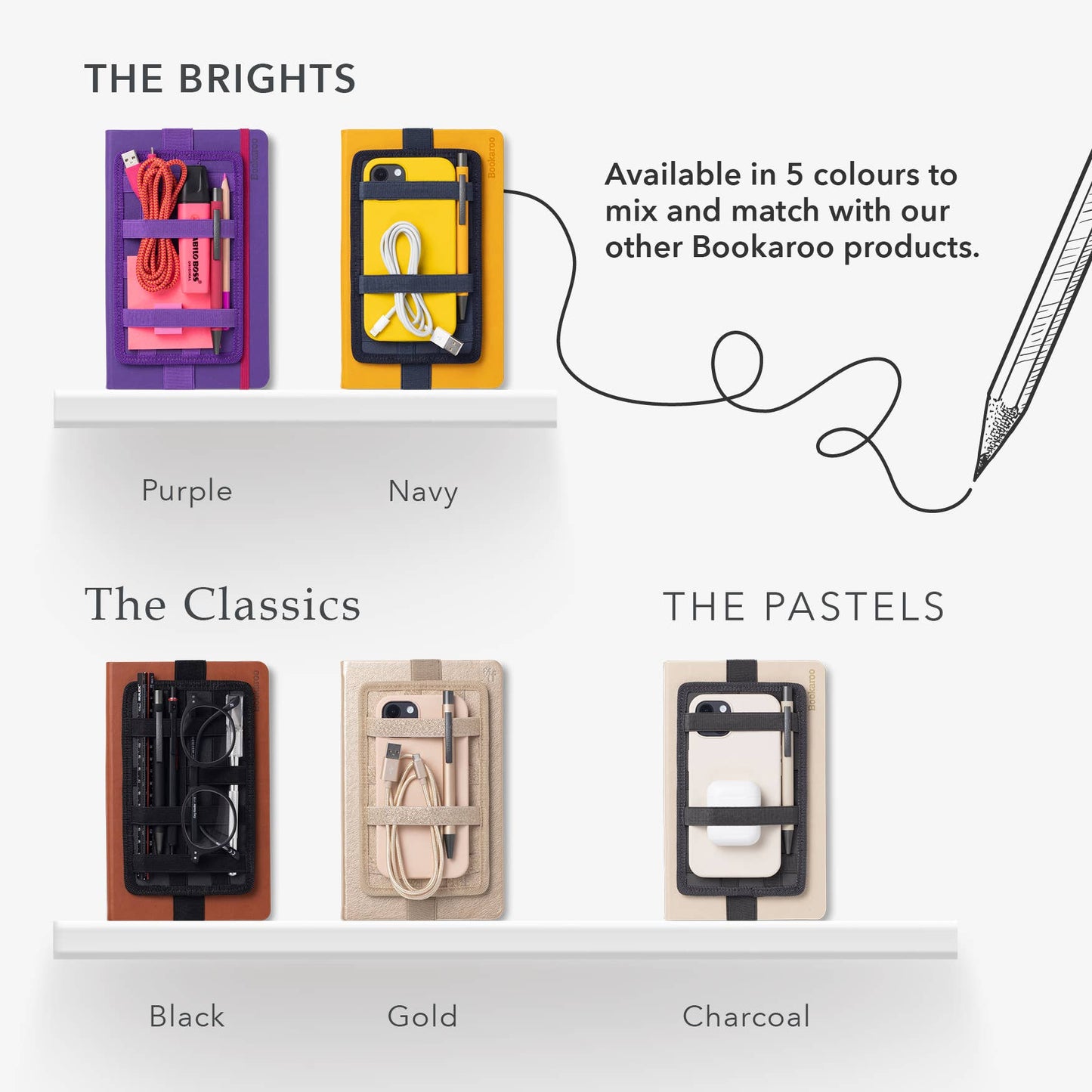 Bookaroo Notebook Tidy Starter Pack