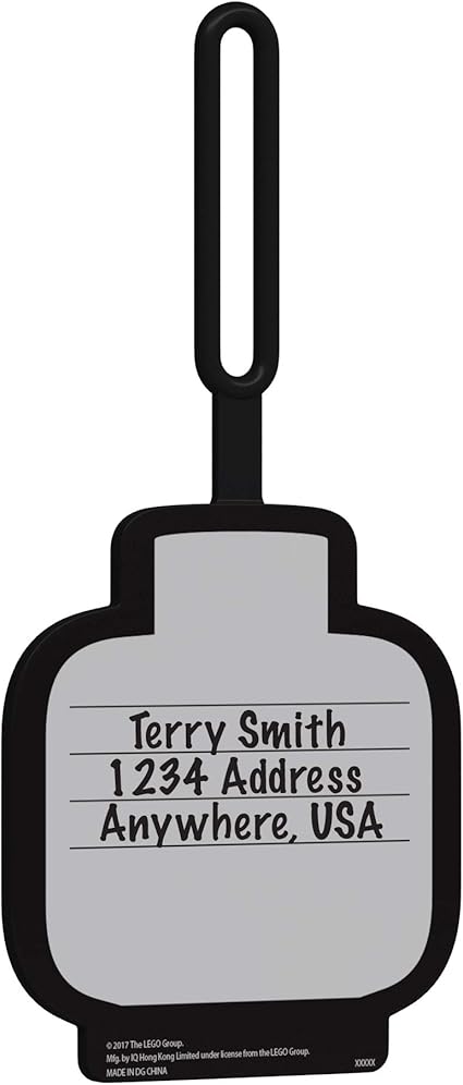 LEGO Iconic Boy Face Bag Tag 51167