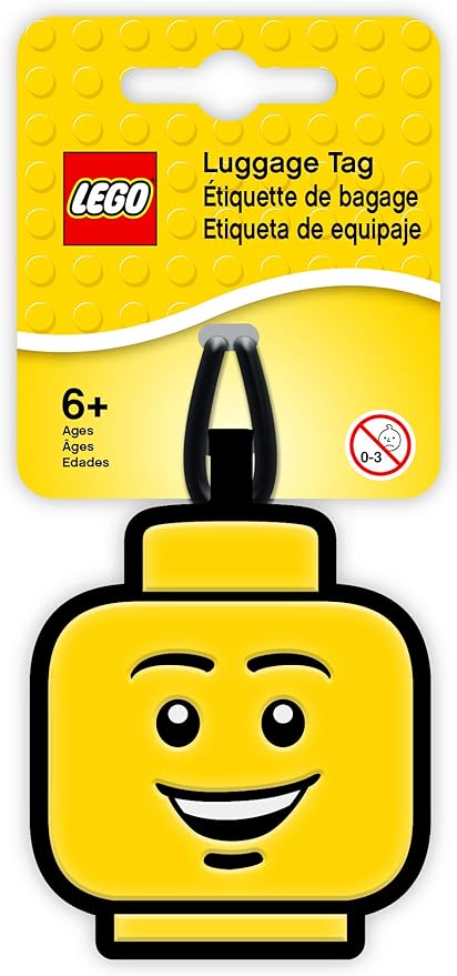 LEGO Iconic Boy Face Bag Tag 51167