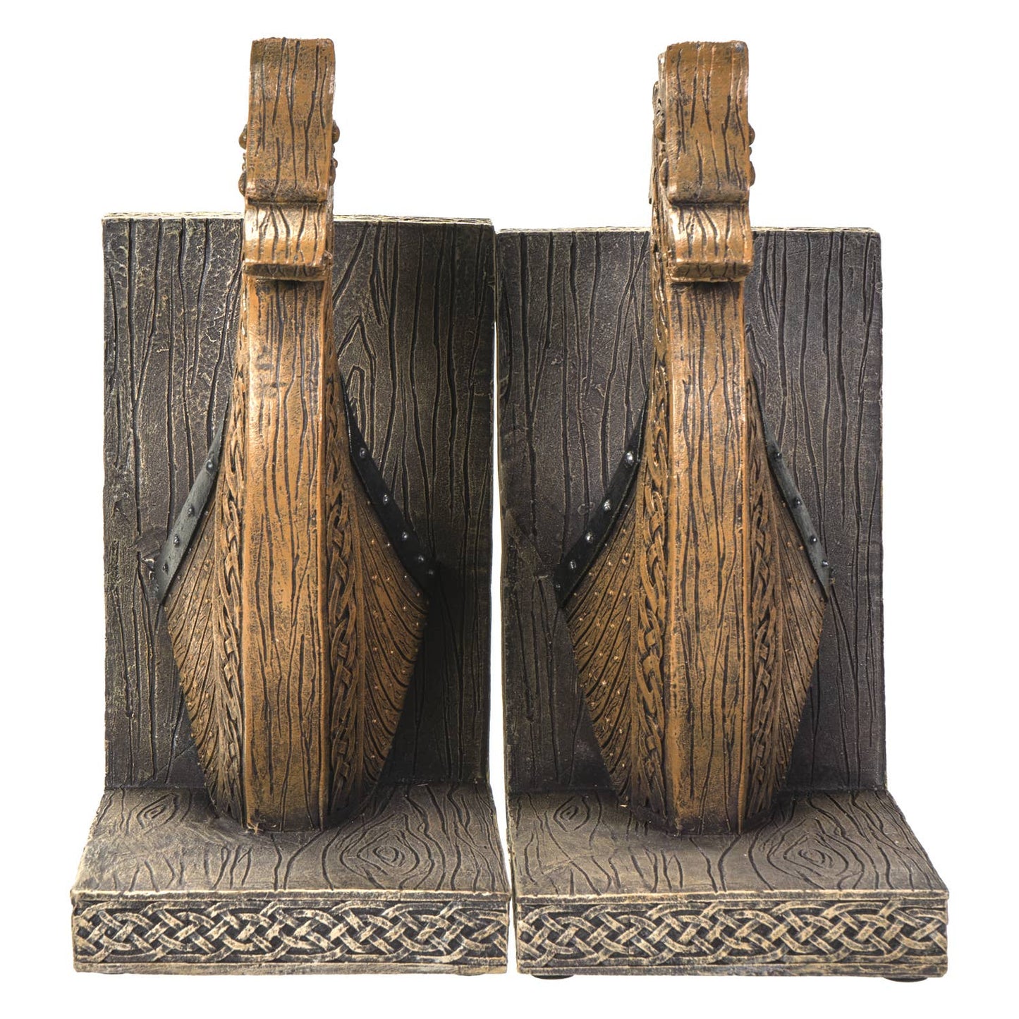 14412 Viking Ship Bookends