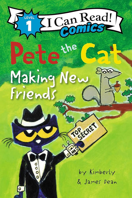 Pete the Cat: Making New Friends (I Can Read Comics Level 1) cover image