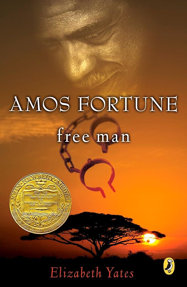 Amos Fortune, Free Man (Newbery Library, Puffin) cover image