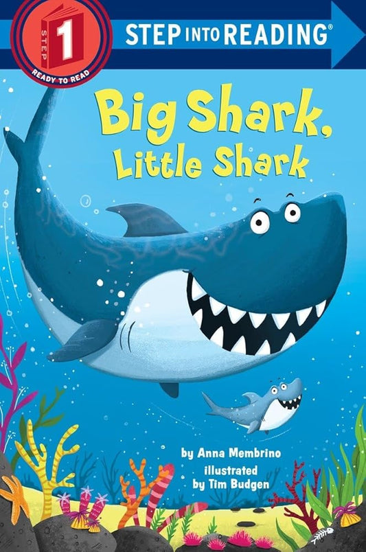 Big Shark, Little Shark (Step into Reading) cover image