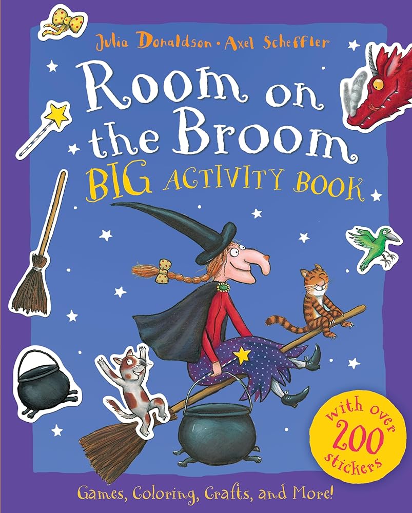 Room on the Broom Big Activity Book cover image