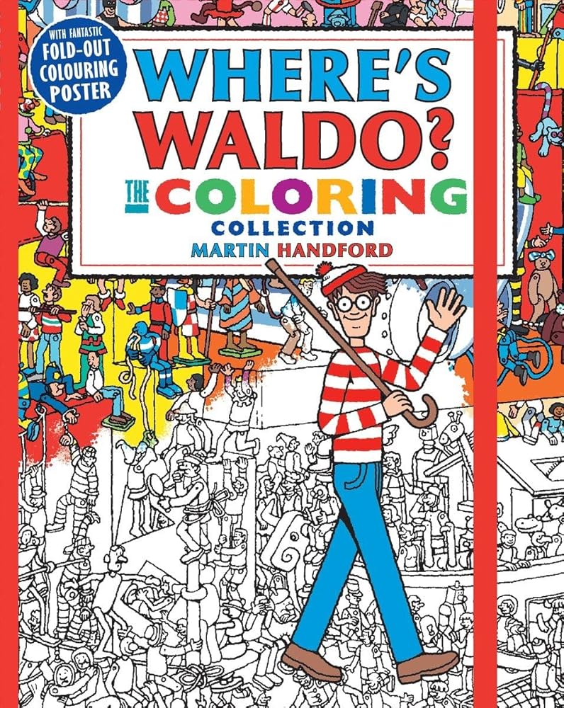 Where's Waldo? The Coloring Collection cover image
