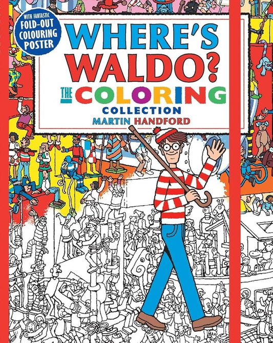 Where's Waldo? The Coloring Collection cover image
