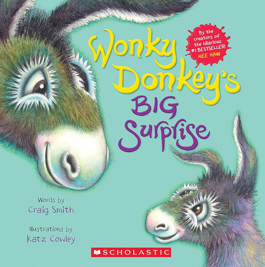 Wonky Donkey's Big Surprise (A Wonky Donkey Book) cover image