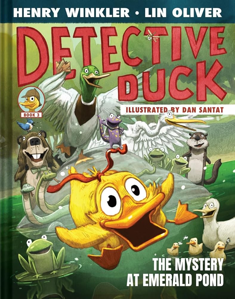 Detective Duck: The Mystery at Emerald Pond (Detective Duck #3) cover image