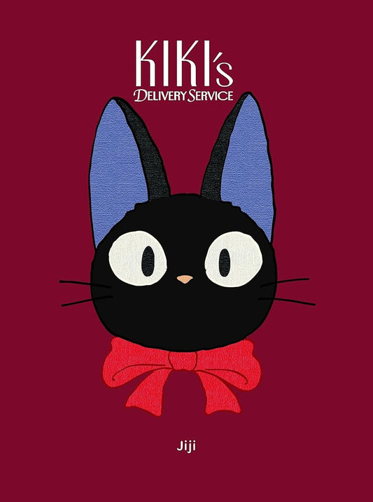 Studio Ghibli Kiki`s Delivery Service: Jiji Plush Journal: (Textured Journal, Japanese Anime Journal, Cat Journal) cover image
