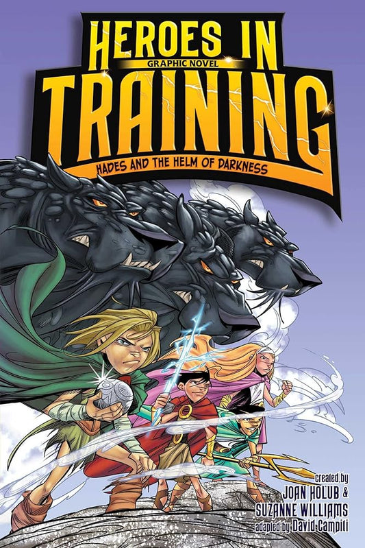 Hades and the Helm of Darkness Graphic Novel (3) (Heroes in Training Graphic Novel) cover image