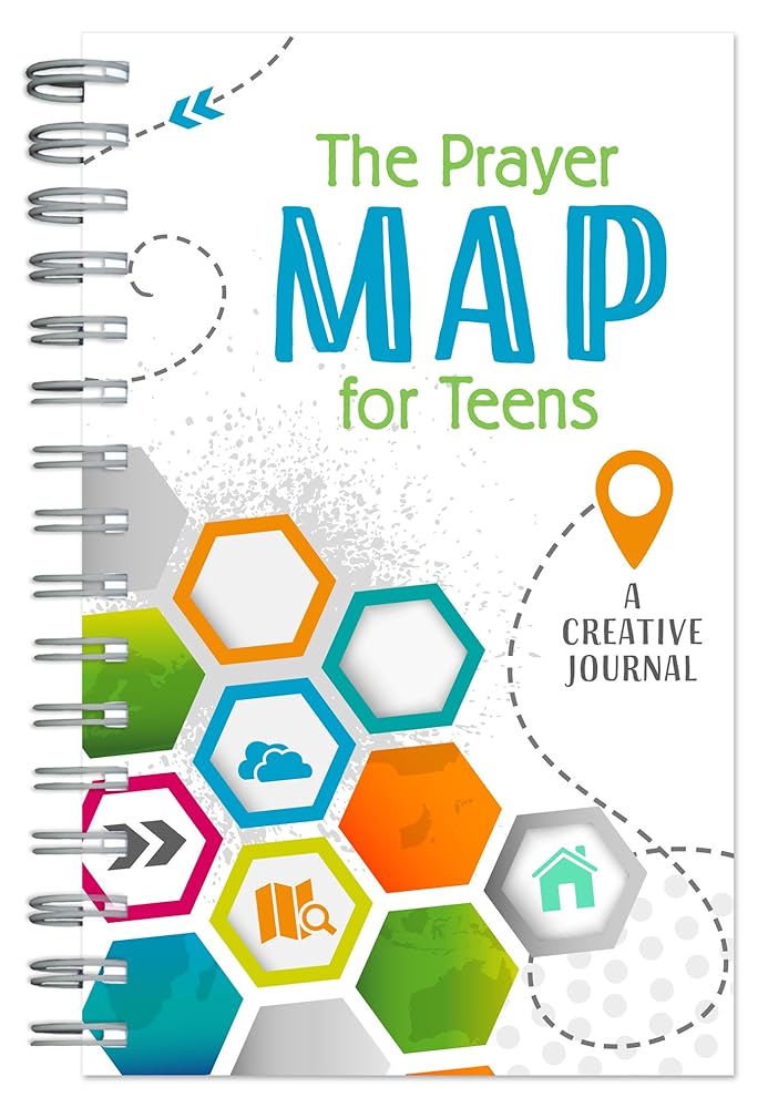 The Prayer Map® for Teens: A Creative Journal (Faith Maps) cover image
