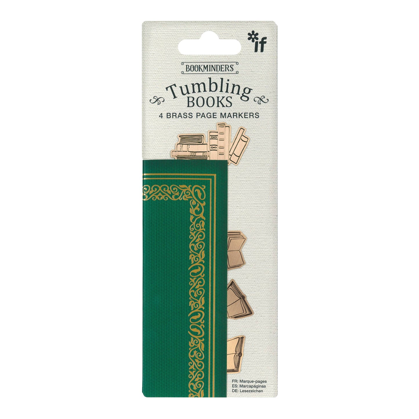 Brass Bookminders Page Markers