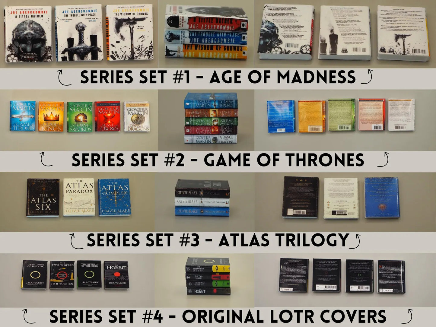 Mini Books - Fantasy, Sci-Fi