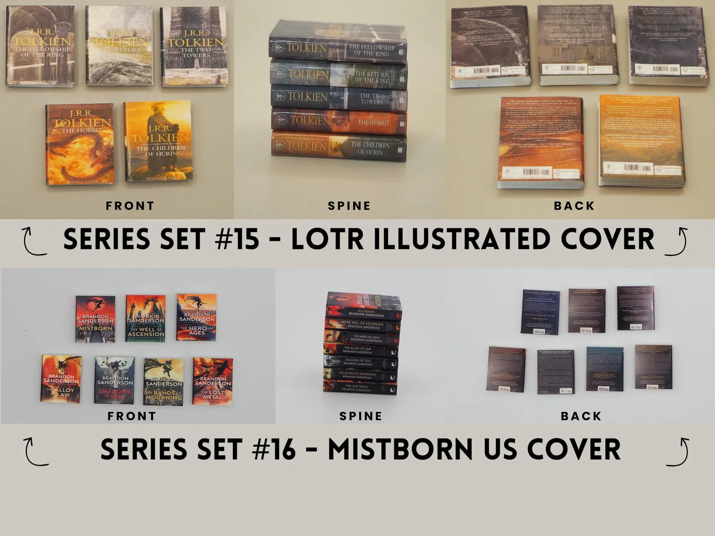Mini Books - Fantasy, Sci-Fi