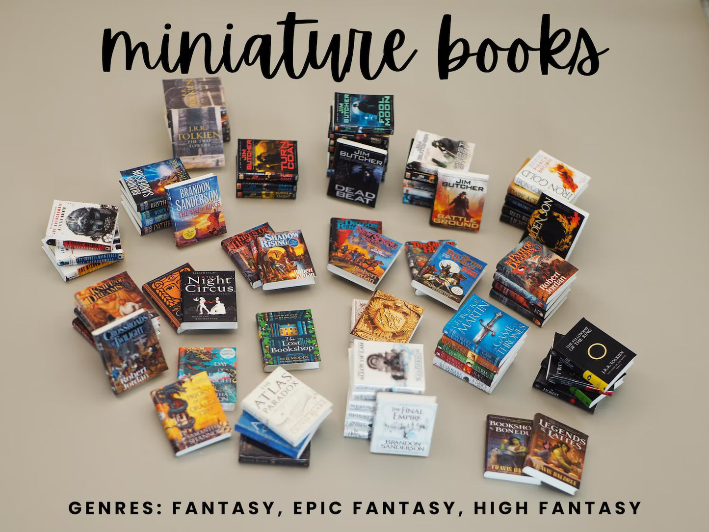 Mini Books - Fantasy, Sci-Fi