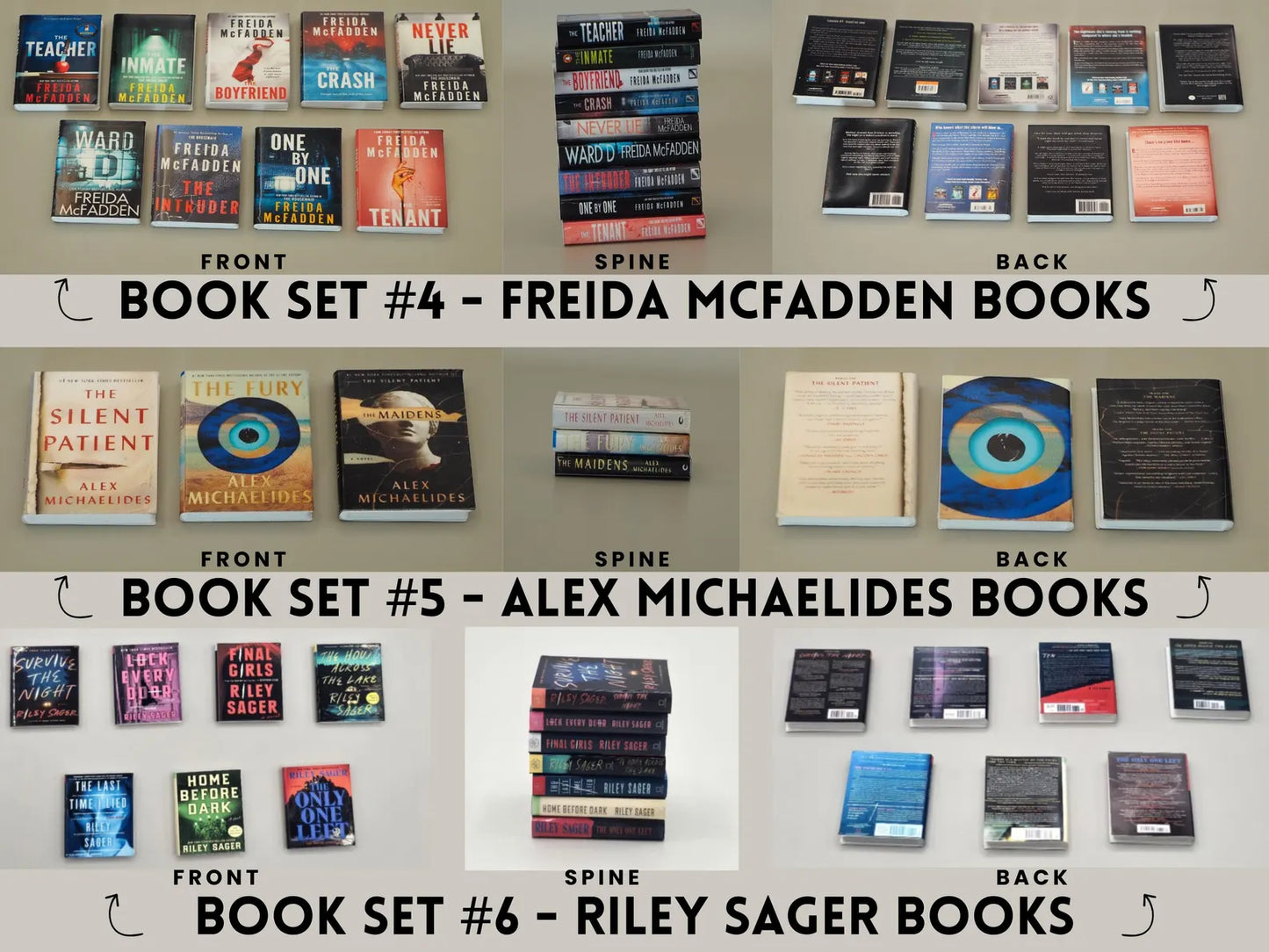 Mini Books - Horror, Mystery, Thriller