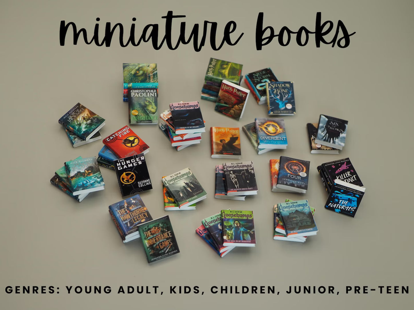 Mini Books - Romance, Romantasy, Adult