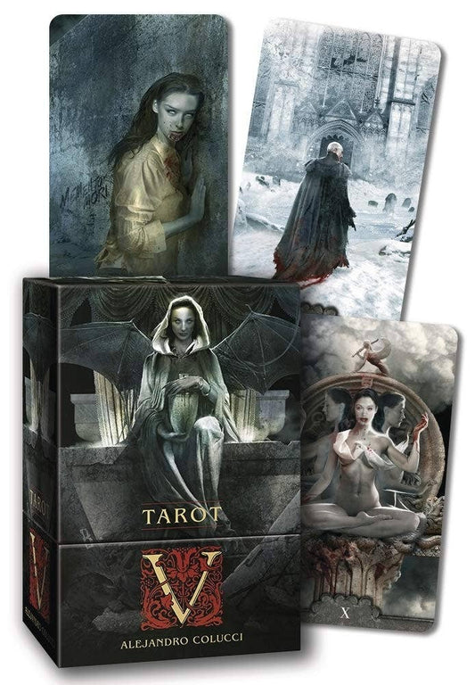 Tarot V Cards by Alejandro Colucci - Vampire Theme