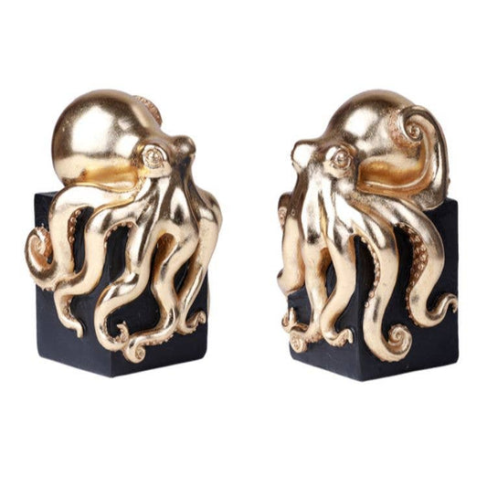 13368 Octopus Bookends