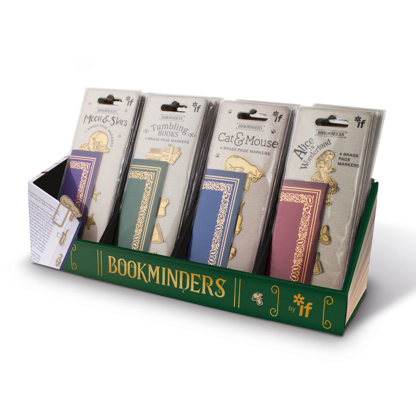 Brass Bookminders Page Markers