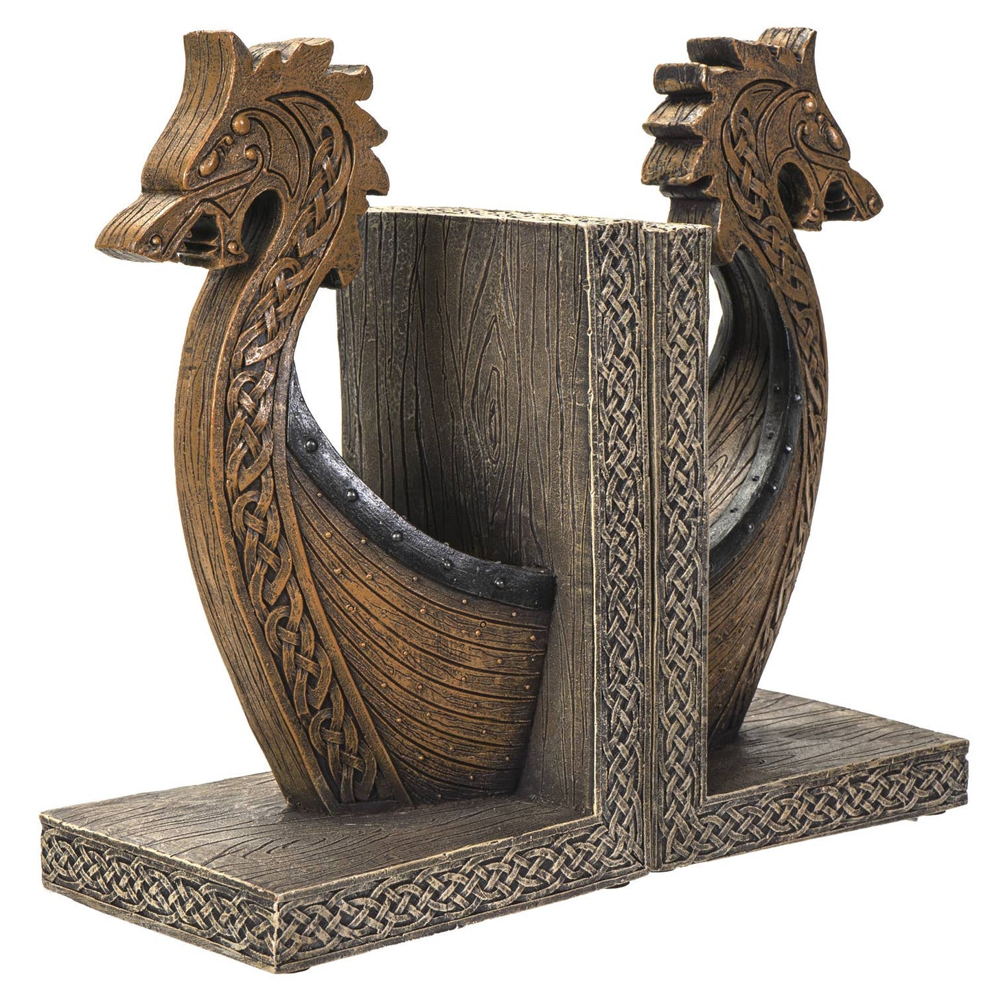 14412 Viking Ship Bookends