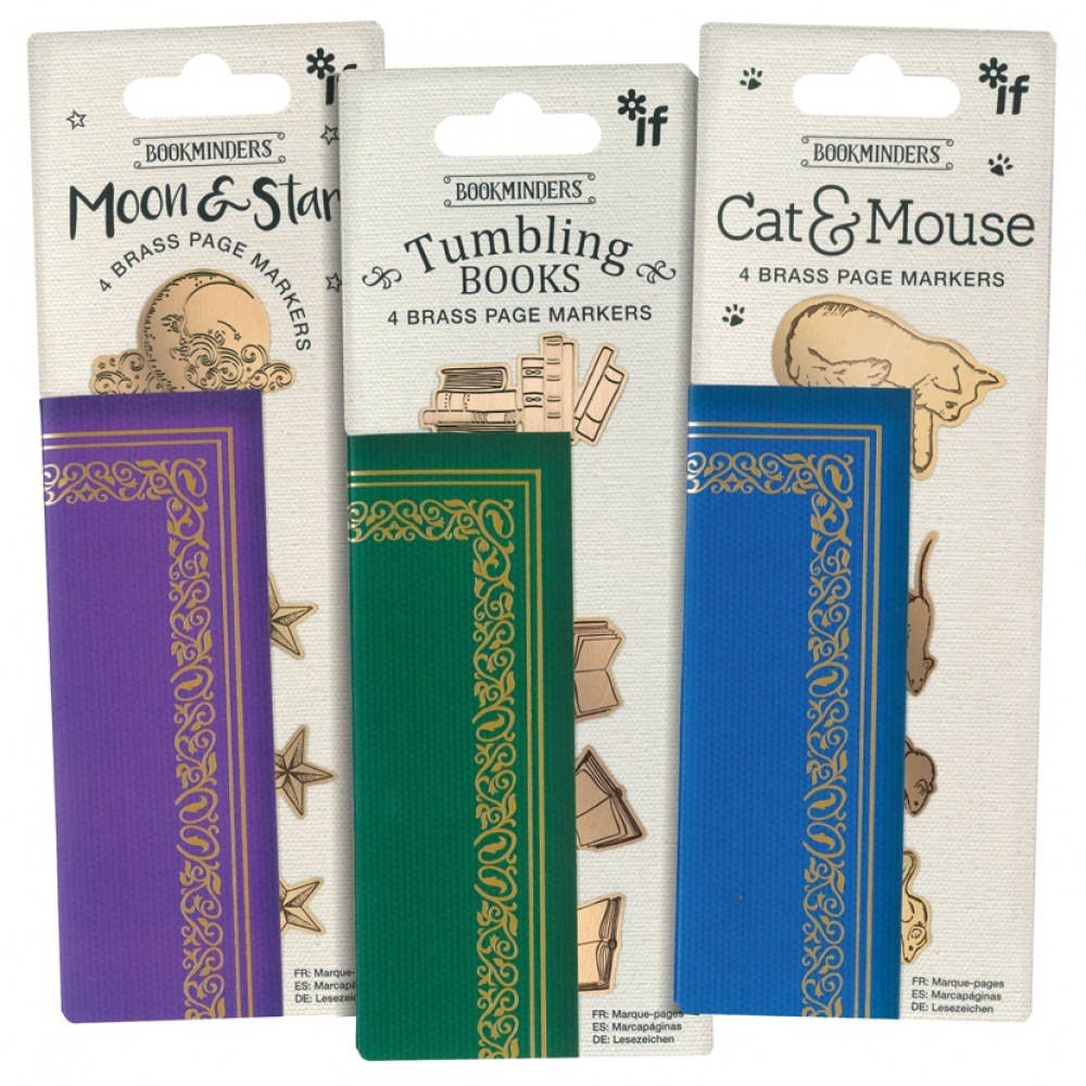 Brass Bookminders Page Markers