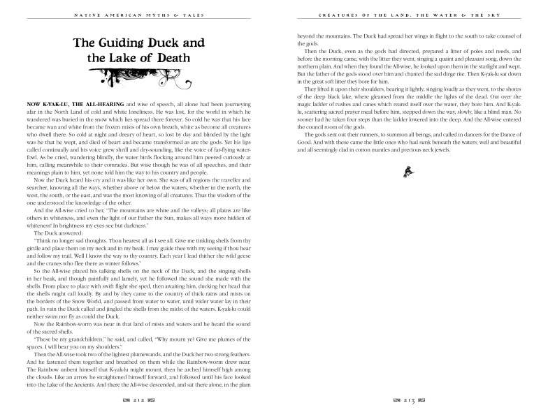 Native American Myths And Tales (Gothic Fantasy)