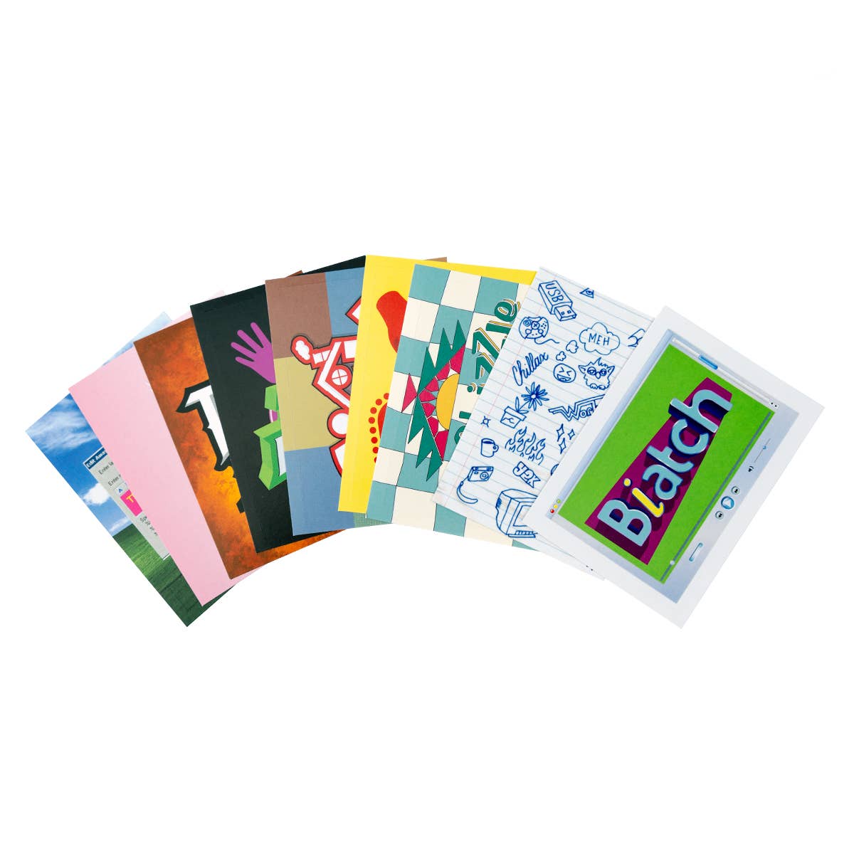 Decade Sticker Card Pack - Y2K