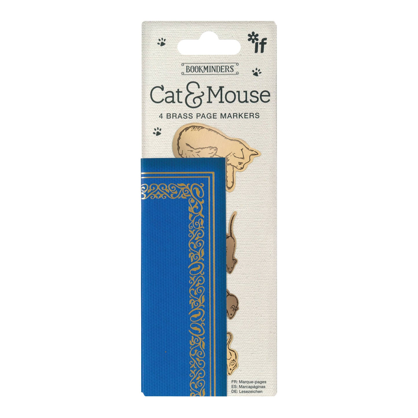Brass Bookminders Page Markers